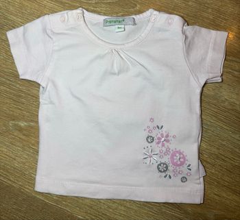 T-shirt rose pâle /