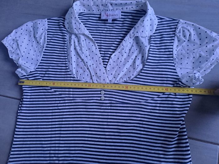 Top pois et rayures Affinités Taille 3 - photo numéro 8