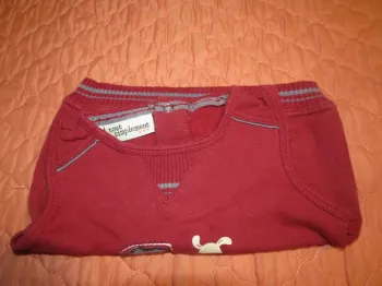 Pull sans manche taille 9 mois garçon