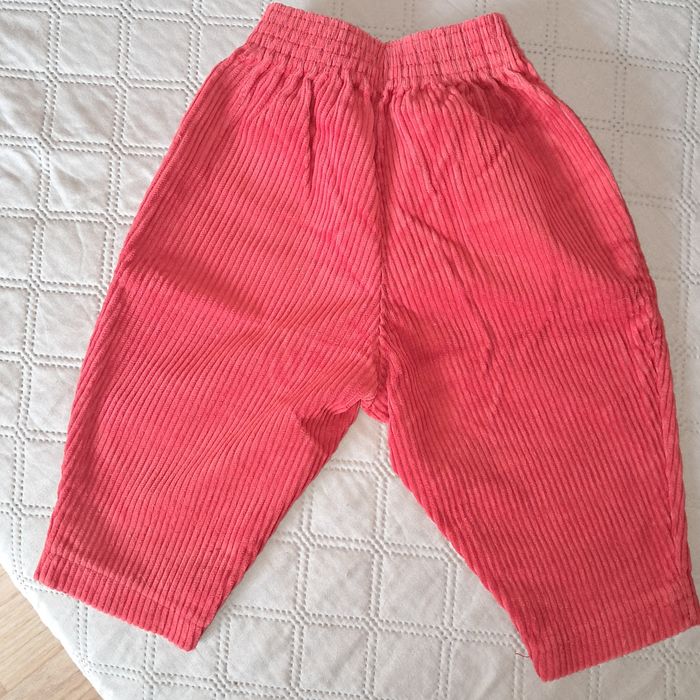 PANTALON VELOURS ALPHABET 1 AN - photo numéro 2