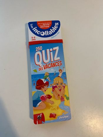 Quiz incollables  2/3 ans