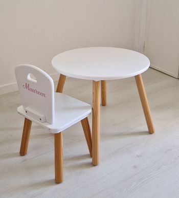 Ensemble table & chaise maternelle Oxybul