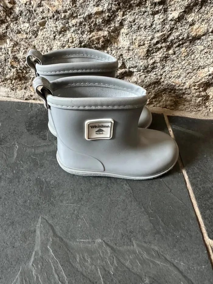 Weishuo Bottes de Pluie Enfant PVC 22/23 - photo numéro 9