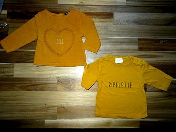 Haut manches longues × 2