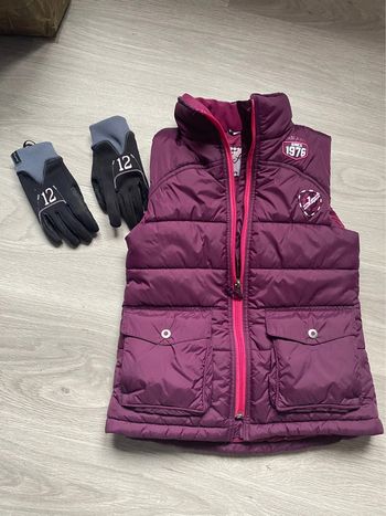 Veste d’équitation 6 ans fouganza