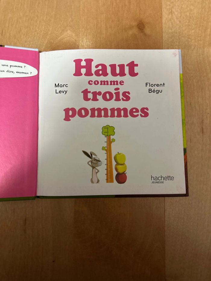 Livre Haut comme trois pommes - photo numéro 3