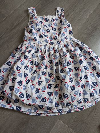 Robe motif bateau sgm