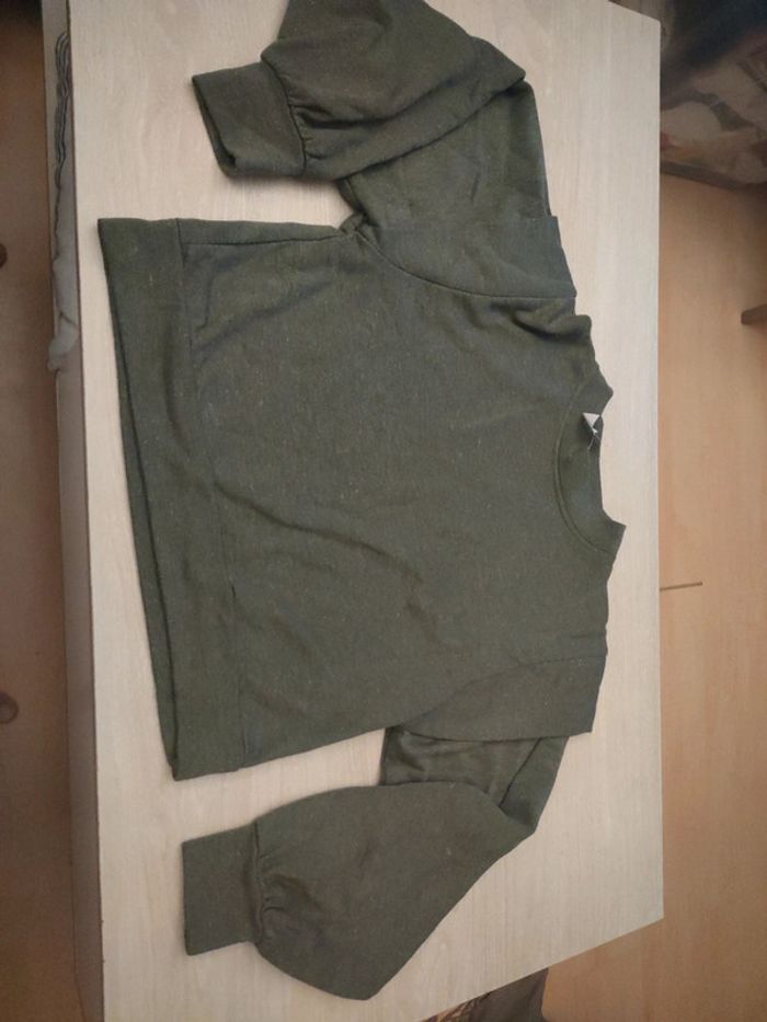 Sweat kaki or 14 ans Promod