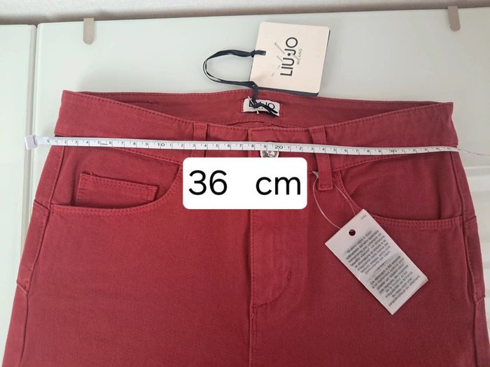 Liu Jo jean bordeau T.34/36 neuf - photo numéro 18