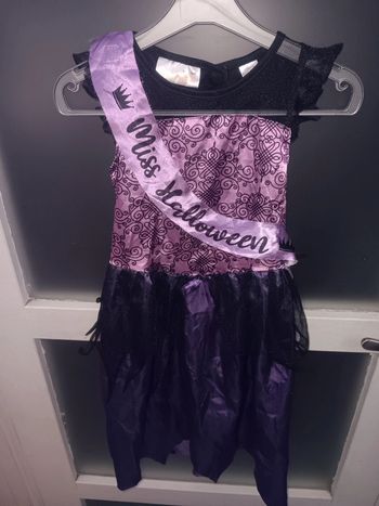 Deguisement miss hallowen 4/6 ans