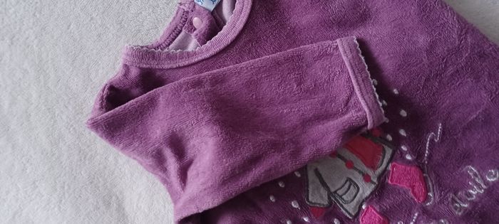 Très beau petit pyjama une pièce bébé fille T 3 mois - photo numéro 4