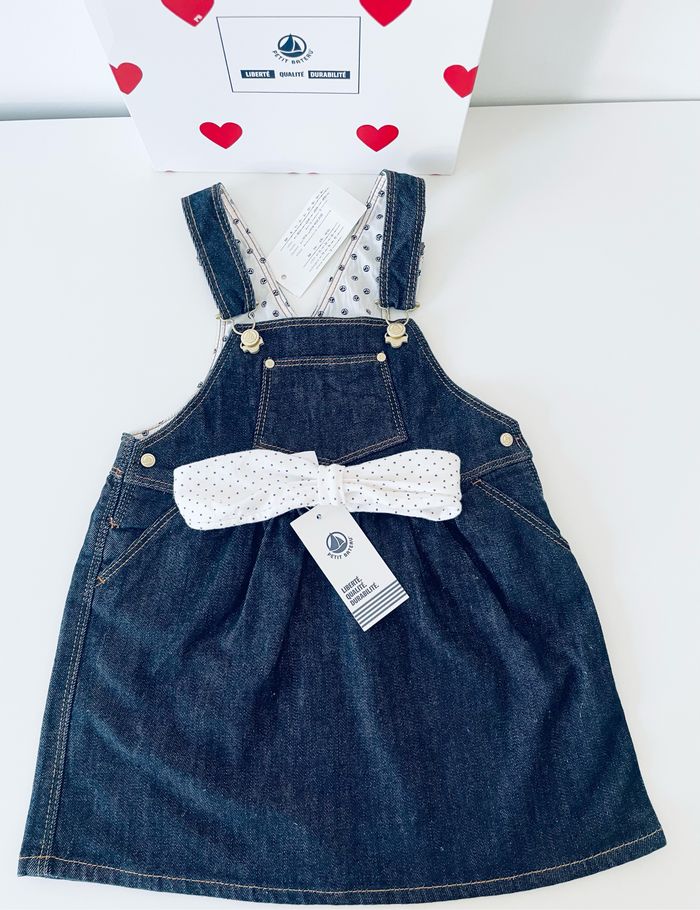 Robe en jean et bandeau Petit Bateau - photo numéro 4
