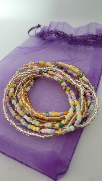Bracelets semaines en perles