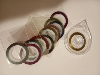 13 rouleaux de rubans pour nail art