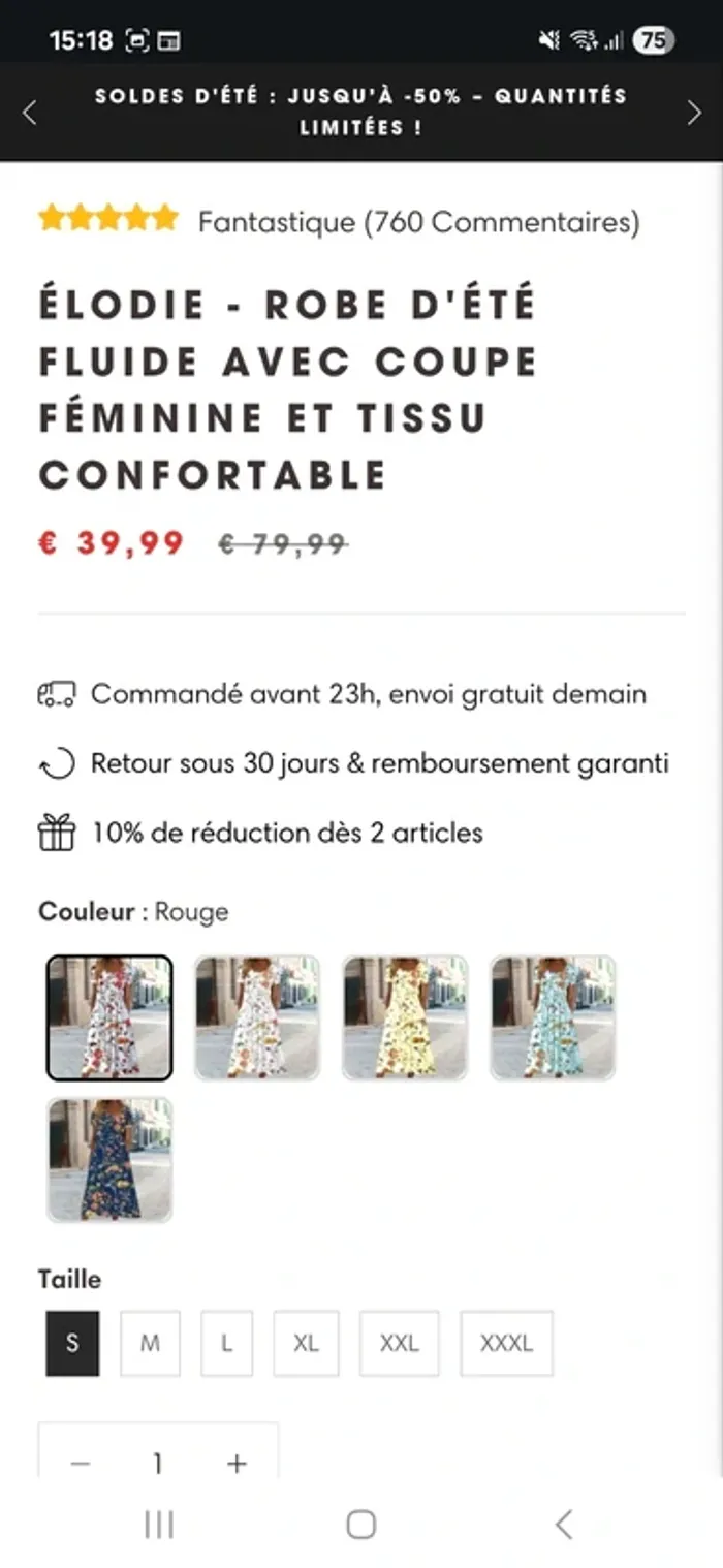 Robe d'été - photo numéro 2