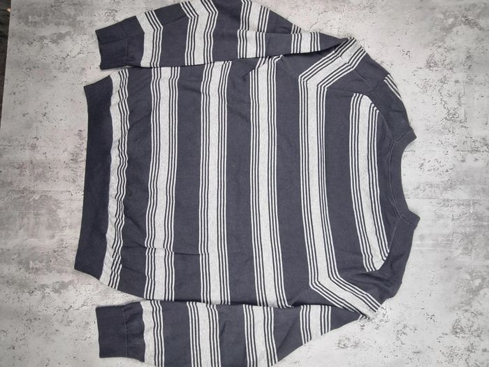 Pull col V Tommy Hilfiger bariolé, XL Hommes - photo numéro 4