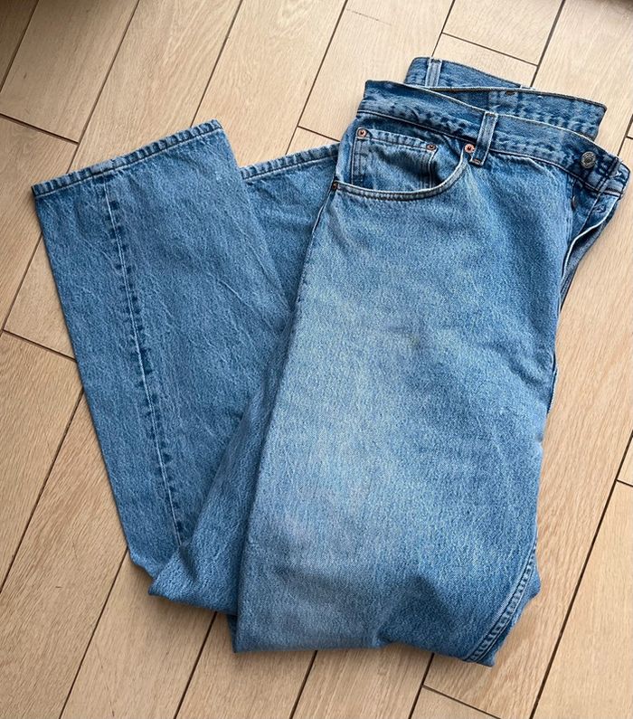 Pantalon/ jean coupe droite Levis authentique vintage made in usa - photo numéro 14