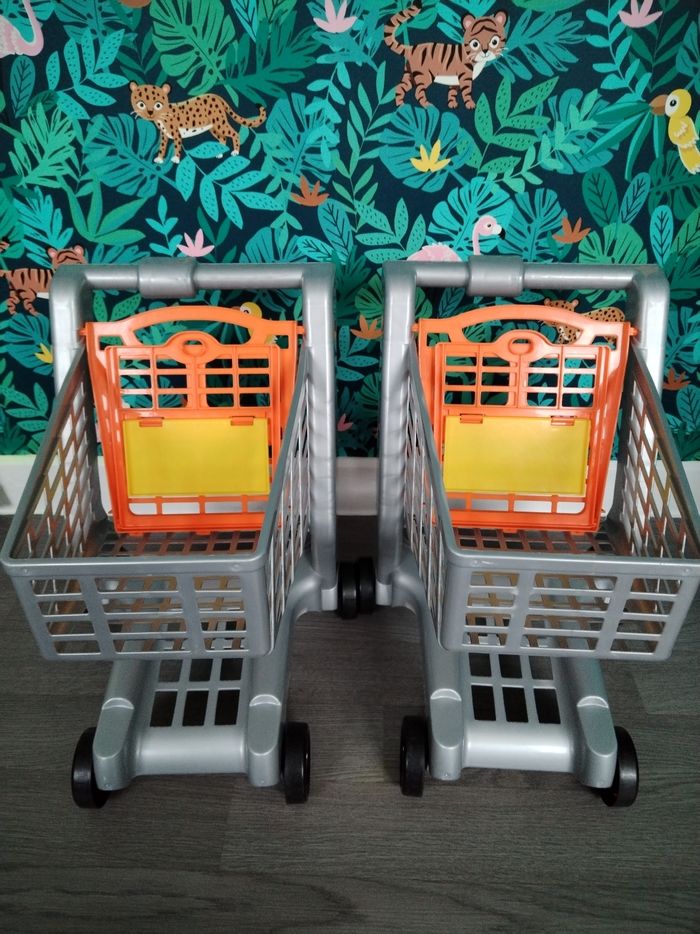 Lot de 2 Caddies/ Chariots de courses Klein - photo numéro 2