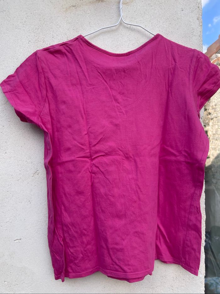 T-shirt rose - photo numéro 3
