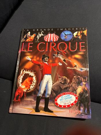 Livre pour enfants la grande imagerie fleurus le cirque