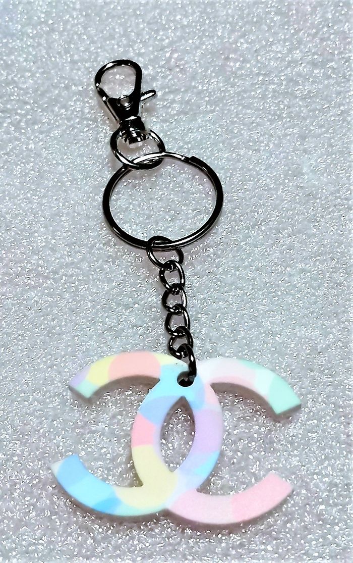 Porte clés "Arc en Ciel"
