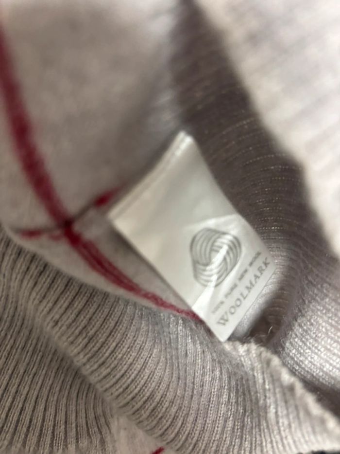 Pull en laine mérinos Lacoste femme - photo numéro 8