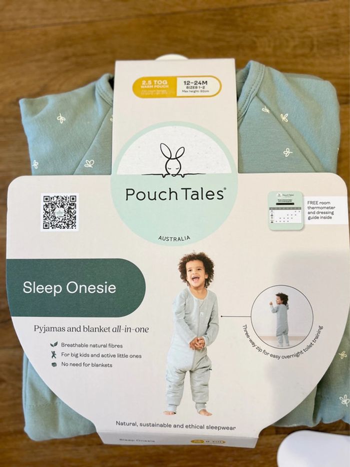 (New) onesie sleep bag 2.5 tog 1-2Y