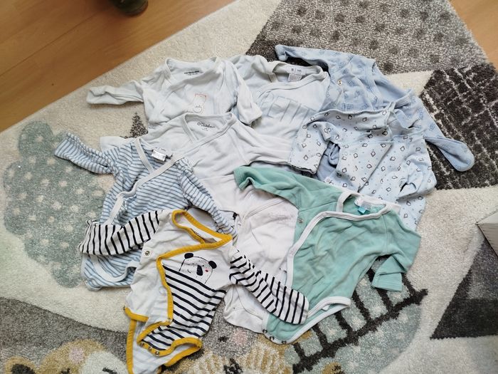 Lot body fermeture cache coeur 1 mois