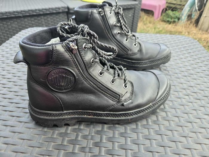 bottine Palladium taille 38 peu portée - photo numéro 3