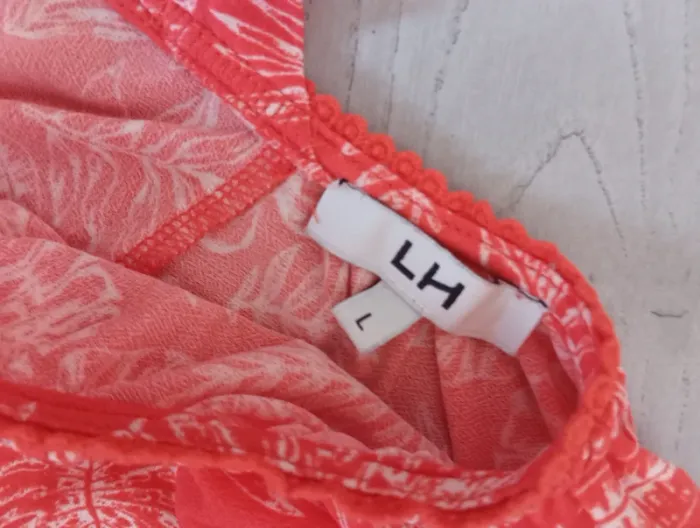 Robe d'été La Halle Taille L en Tbe - photo numéro 3