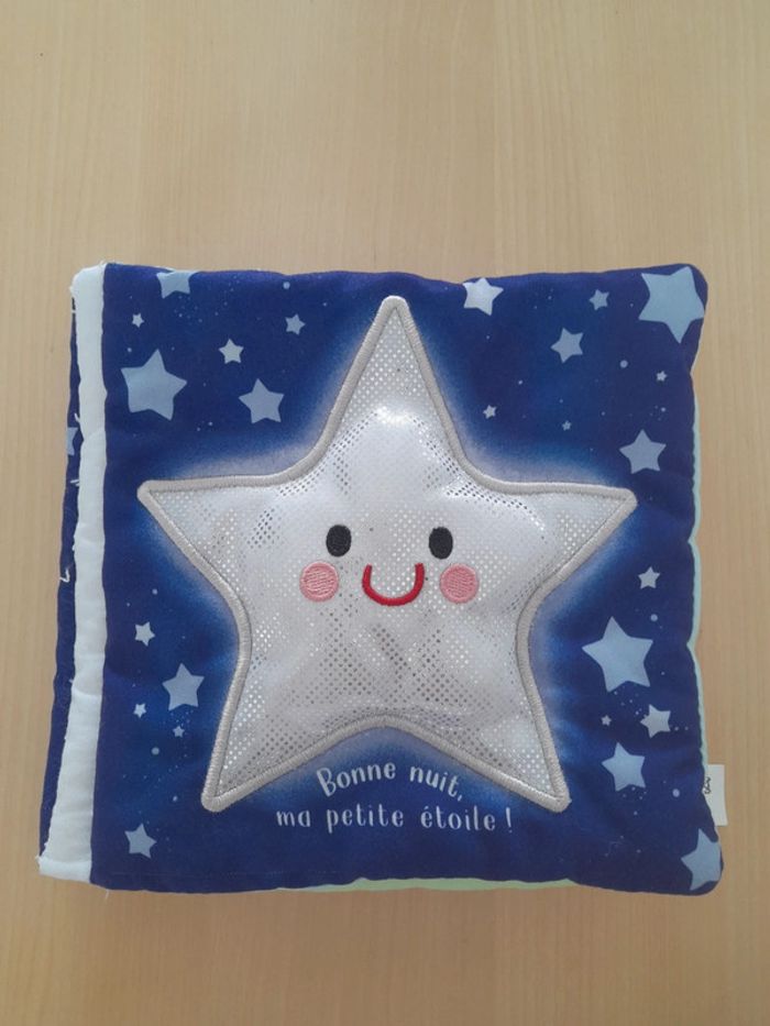 Livre en tissus Bonne Nuit ma petite étoile