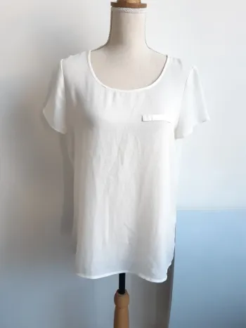 Tee shirt blanc Vero Moda T38