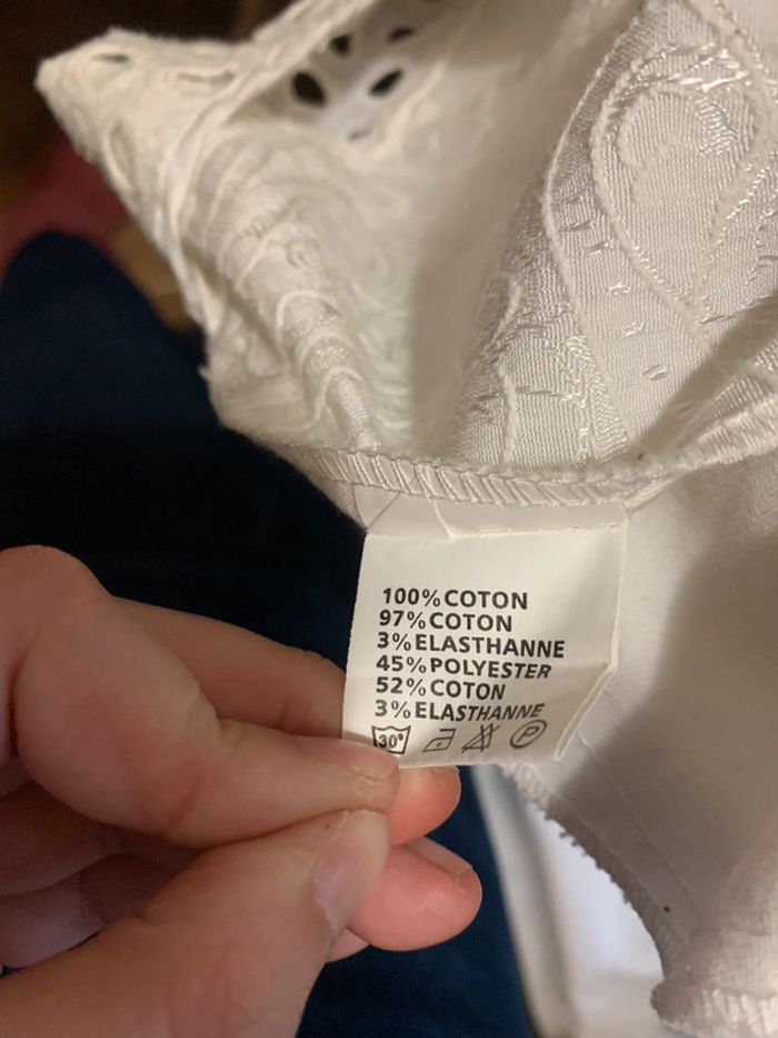 Longue veste blanche taille S/M - photo numéro 5
