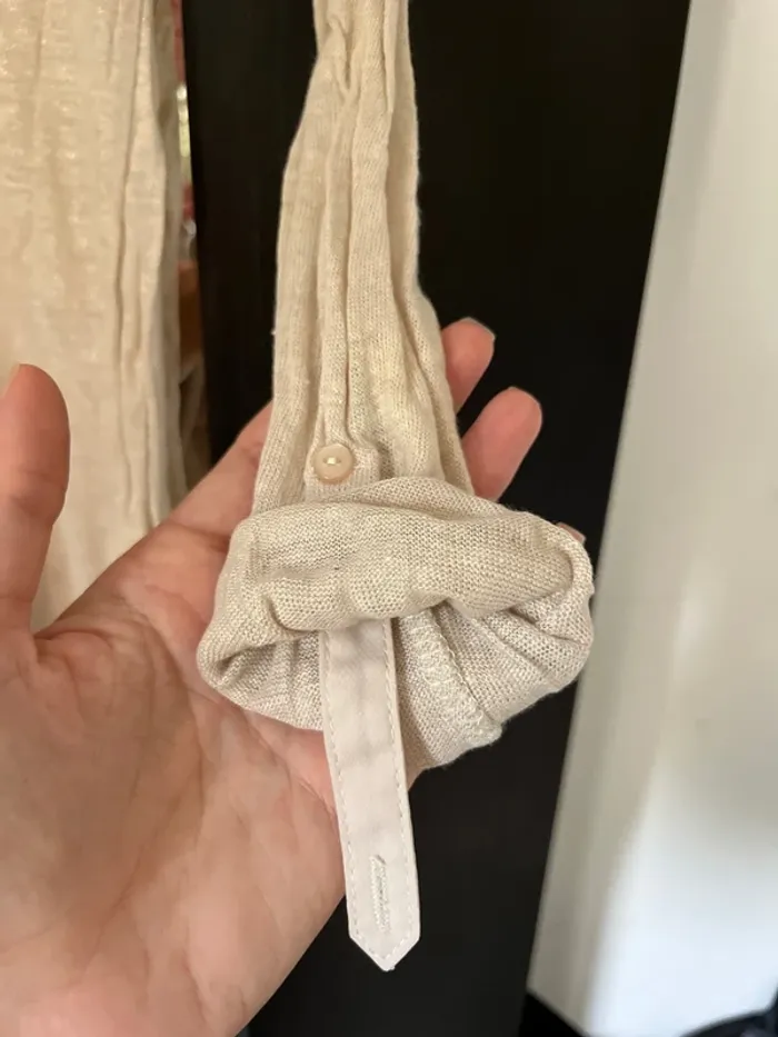 Blouse légère irisée Camaïeu 100%lin - photo numéro 7