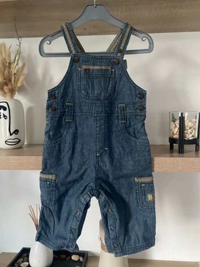 Salopette en jean garçon 9 mois Sergent Major - photo numéro 4