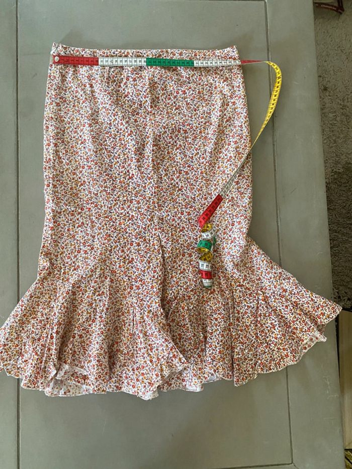 Jupe Liberty mi longue CQCOQquetto Fashion taille S neuve avec étiquette - photo numéro 13