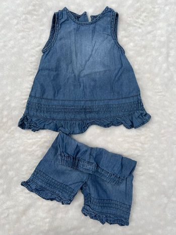 Ensemble fille hm taille 2-4 mois