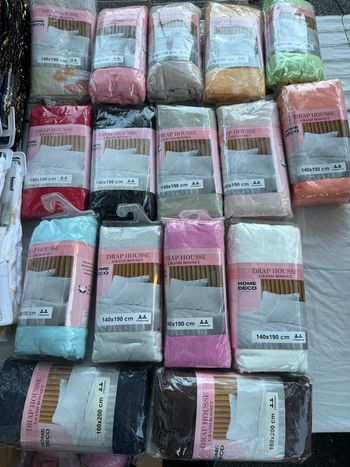 Drap housse 140/190 neuf