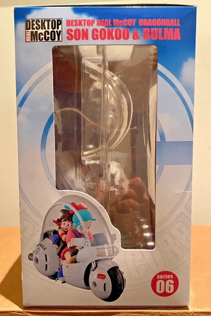 Dragon Ball DBZ - Son Gokou Goku & Bulma - Megahouse Desktop Real McCOY - photo numéro 4