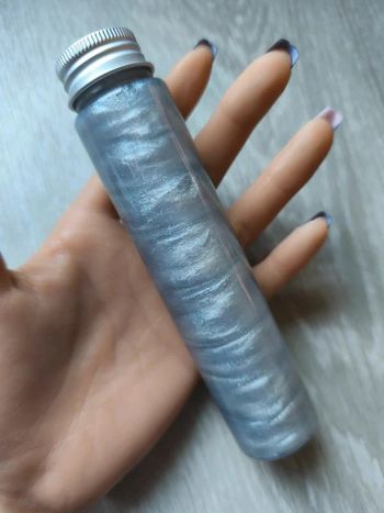 Tube sensoriel sensorielle magique argenté retour au calme