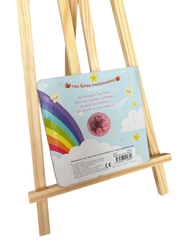 Livre marionnettes Pop Corn la Licorne - photo numéro 2