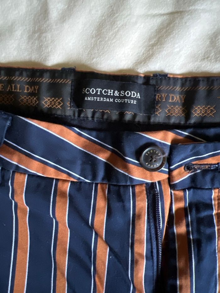 Pantalon chino Scotch et Soda homme  w30l32 - photo numéro 4