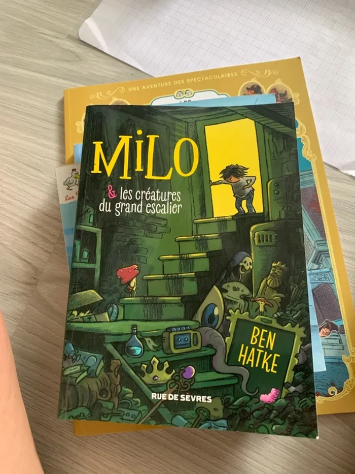 Milo et les créatures du grand escalier