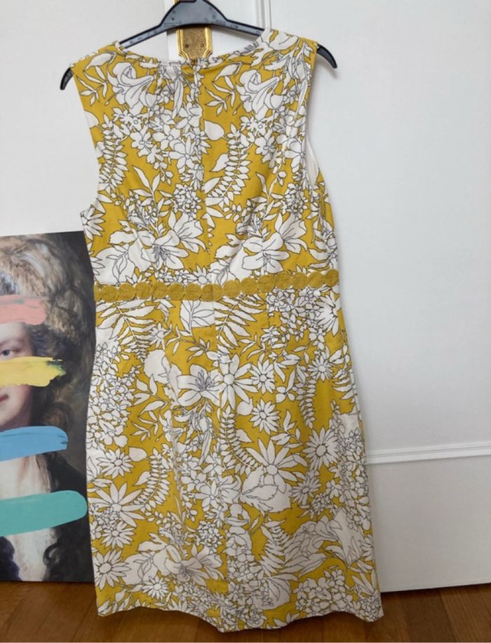 Robe imprimée moutarde Boden - photo numéro 2