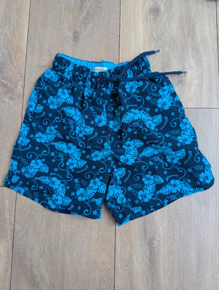 Short maillot de bain hawaïen Vertbaudet 2 ans