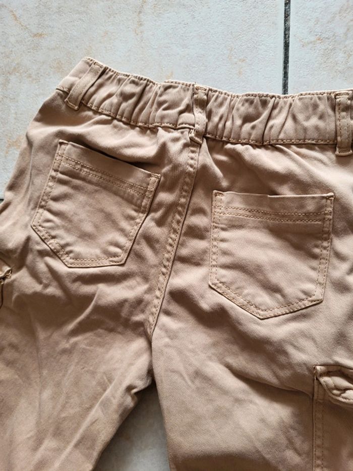 Creeks - pantalon coton beige 6 ans - photo numéro 3