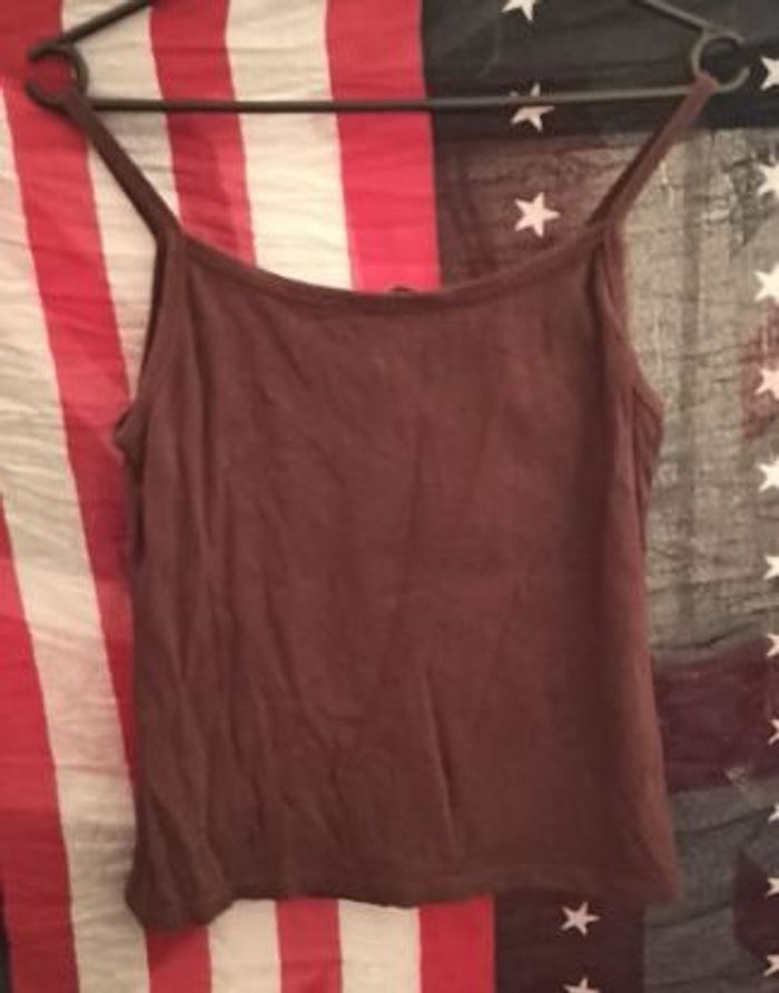 Débardeur brun avec décor chats - Cache Cache - photo numéro 3