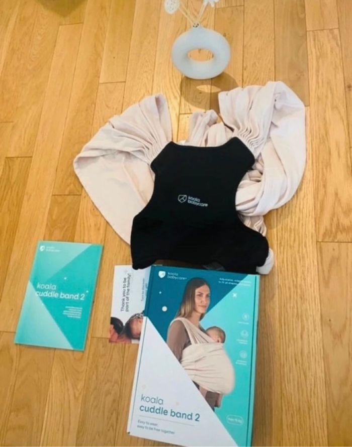 Écharpe ergonomique koala cuddle band 2 jusqu’à 15kg - photo numéro 2