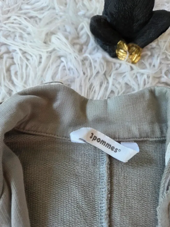 Gilet habillé fille T 5ans 3 pommes - photo numéro 4