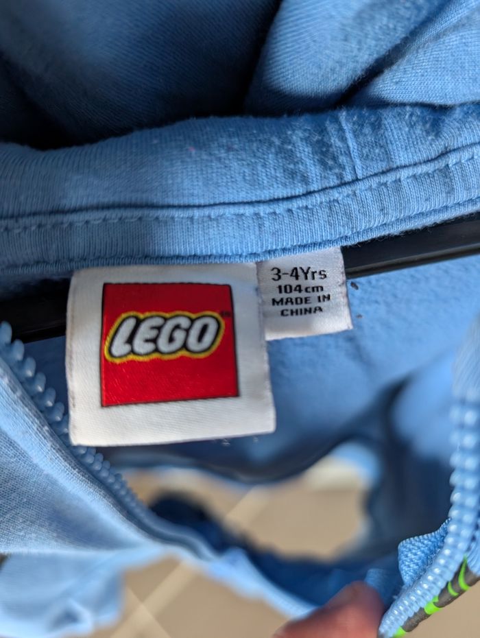 Gilet sweat à capuche garçon primark Lego Ninjago 3-4 ans 104 cm - photo numéro 3